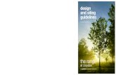 design and siting guidelines - Frasers Property · design and siting guidelines (Amended May 2013) an development partnership Call 13 38 38 Sales Office: Cnr of Dorset Rd & Parsons