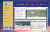 DAKOTA SKIES - National Weather Service Spring Dakota Skies Final.pdf · DAKOTA SKIES Welcome Message 1 Test Tornado Drill: April 29, 2015 1 Severe Weather Myths 2 Convective Outlook