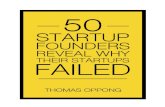 Failed Startup Lessons. - AllTopStartups€¦ · 23. Delight (usability testing for mobile apps) 24. How.Do (DIY crafts ideas and projects) 25. Readmill (social reading app) 26. Plancast