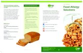 ALL ABOUT The Food Allergen Labeling WHEAT-FREE COOKING ...€¦ · Egg alternatives. Firm tofu can be crumbled and sautéed to replace scrambled eggs, or chopped for an eggless egg