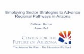 Employing Sector Strategies to Advance Regional … › sites › default › files › Employing...Employing Sector Strategies to Advance Regional Pathways in Arizona Cathleen Barton