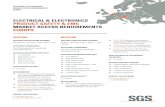 SGS - ELECTRICAL & ELECTRONICS PRODUCT …...CONTACT SGS AUSTRIA ee.global@sgs.com t +43 151 225 67 ext. 137 The applicable standards and requirements are similar for all European