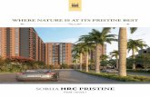 WHERE NATURE IS AT ITS PRISTINE BEST - Sobha Propertiessobhaproperties.com › wp-content › uploads › 2017 › 11 › Sobha-HRC-… · WHERE NATURE IS AT ITS PRISTINE BEST SOBHAHRC