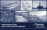 Private Placement Debt Access to this market for shipowners · 2019-10-04 · Private & confidential 2 The Private Placement Debt market in brief: A USD ~300bn private debt market