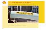 CCS DEMONSTRATION AT SHELL - Pronto Marketing · 06/06/2016  · The companies in which Royal Dutch Shell plc directly and indirectly owns investments are separate legal entities.