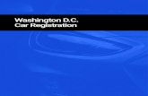 Washington D.C. Car Registration - Amazon Web Services · Registering Your Vehicle in Washingtontonnrolina Updating Your Vehicle Registration Vehicle Safety Tips 7 13 23 16 6 11 8