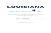 STAFF AUGMENTATION FOR EMERGENCY OPERATIONAL … · STAFF AUGMENTATION FOR EMERGENCY OPERATIONAL SUPPORT EMERGENCY MEDICAL SERVICES LOUISIANA DEPARTMENT OF HEALTH RFP # 3000007452