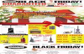 BLACKFRIDAY! · 2016-11-17 · Upright/CanisterVacuumCleaners •FloorCareMachines •AirPurifiers CleaningProducts •Accessories&Supplies •PortableHeaters OKOLONA 7901PrestonHwy