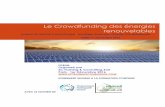 Le Crowdfunding des énergies renouvelables › brochure-crowd... · Unis et en Europe. Poids des projets EnR dans le Crowdfunding en Europe. 2. Pourquoi les Energies renouvelables