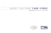 BUDGET SOLUT ONS TASK FORCE Joint Report #1 , AUGUST …BUDGET SOLUT ONS TASK FORCE . INTRODUCTION . Purpose and Scope of Task Force's Work . The Contracting Task Force ("Task Force")
