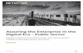 Assuring the Enterprise in the Digital Era – Public …...5 l T A l Assuring the Enterprise in the Digital Era ublic Sector The rapid pace of change Although DX is a journey some