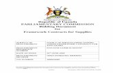 Parliament of Uganda Republic of Uganda PARLIAMENTARY … · 2020-06-19 · Preface Document: SBD-PHOTOCOPIER TONER Standard Bidding Document Table of Contents Part 1 – Bidding
