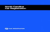 North Carolina Car Registrationcar-registration.org.s3.amazonaws.com/.../north-carolina.pdf · A North Carolina auto insurance policy that shows your name, the policy issue date and