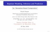 Bayesian Modeling, Inference and Predictiondraper/Reading-2014-day-1... · 2014-11-23 · Bayesian Modeling, Inference and Prediction 3a: Simulation-Based Computation David Draper