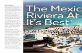 The Mexican - Luxe Beat Magazine€¦ · The Mexican Riviera At It’s Best Barceló Maya Beach Resort People come from all over the world to soak up the sun, swim in the turquoise