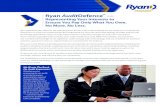 PMS 288 Blue or CMYK = C100-M85-Y0-C43 PMS 1255 Ochre ...lp.ryan.com/rs/176-QHV-407/images/Audit Defence.pdf · tax laws that apply to your business. Our vast experience and resources