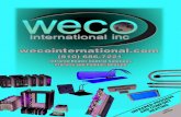 WECO International, Inc. › wp-content › uploads › 2018 › 03 › WE… · WECO proudly introduces our new line of Energy Efﬁ cient Oven (E2O) modules, giving every customer