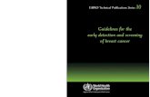 EMRO Technical Publications Series · EMRO Technical Publications Series 30 Guidelines for the early detection and screening of breast cancer Editors Oussama M.N. Khatib (MD, PhD,