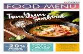 азиатская кухня и китайская еда с ... - FOOD MENU · 2019-12-23 · Тайская лапша с тигровыми креветками в соусе