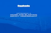 APPENDIX A NOISE AND BLASTING IMPACT ASSESSMENT€¦ · Noise and Blasting Impact Assessment Report Number 610.10806.00200-R1 5 July 2013 ... DOCUMENT CONTROL Reference Status Date