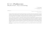 C++ Patterns - The Hillside Group › europlop › HillsideEurope › Papers › ... · 2007-05-25 · C++ Patterns Reference Accounting Kevlin Henney March 2002 kevlin@curbralan.com