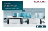 A4 Black and White Multifunction Printer · The Ricoh's printer driver set-up tool will automatically select, download and install the proper driver for every Windows®, Mac® and