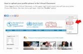 How to upload your proﬁle picture in the Virtual Classroom · How to upload your proﬁle picture in the Virtual Classroom 1 “Edit proﬁle” link ... • Passport or ID type