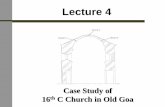 Structural Analysis of Masonry Vaults...Conclusions from Case Study of Church at Goa, India Overturning failure of buttress is more critical than a sliding failure Safety factor against