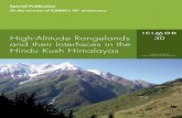 High-Altitude Rangelands and their Interfaces in the Hindu ... · for mountains and people International Centre for Integrated Mountain Development, Nepal, November 2013 ... TAR Tibet