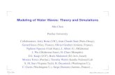 Modeling of Water Waves: Theory and Simulationscobweb.cs.uga.edu/~thiab/Min_Bernard_tutorial_P1.pdfWave patterns: linear plane waves the 2D patterns are the oblique interaction of