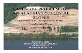 02 LANDSLIDE PROBLEMS ON APPALACHIAN COLLUVIAL SLOPES.ppt€¦ · landslide on daisy-clover fork 69 kv line eastern kentucky – june 2006. except locally where sandstone may be abundant