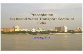 Inland Water Transport Sector - ris.org.in · On Inland Water Transport Sector of India January, 2014 . 2 •3 Institutional set up for IWT • Govt. of Indian set up in October 1986