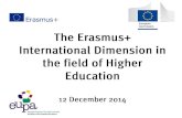 Info Day The Erasmus+ International Dimension in the field ...eupa.org.mt › wp-content › uploads › 2014 › 12 › info-day... · Erasmus+ 2nd Erasmus+ Call •Budget 2015 call: