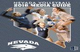 NEVADA VOLLEYBALL 2016 MEDIA GUIDE - Amazon S3 · The 2016 Nevada volleyball media guide was prepared by the Athletics Communications Office with editorial contributions by Nick Beaton,