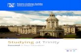 Studying at Trinity - student-learning.tcd.ie€¦ · experience. With foreign languages, just like with other things, ... 5 Trinity College Dublin, the University of Dublin Learning