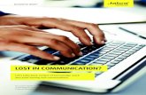 LOST IN COMMUNICATION? - jabra.com/media/Campaigns... · Email is the dominant way of operating ... We are somehow lost in communication. “Working on a global team means that when