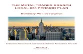 THE METAL TRADES BRANCH LOCAL 638 PENSION …steamfitters.com › ULWSiteResources › steam_industry_fund...OFFICES OF THE METAL TRADES BRANCH LOCAL 638 PENSION FUND General Office