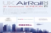 Hosted By - Global AirRail€¦ · the Best Holiday Transfer Company award. Heathrow Express, Britain’s leading air-rail link, is the fastest, most comfortable and most reliable