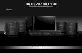 HKTS 20/HKTS 30 - static.highspeedbackbone.netstatic.highspeedbackbone.net › pdf › Harman Kardon...HKTS30 is a perfect complement to a Harman Kardon receiver, or any home theater