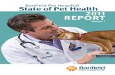 Banfield Pet Hospital - State of Pet Health Report 2011 · 2018-01-30 · 2 welcome W elcome to Banfield Pet Hospital’s State of Pet Health 2011 Report, Volume 1—the first of