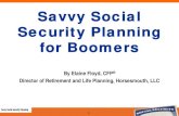 Savvy Social Security Planning for Boomersimages.horsesmouth.com/gfx/pdf/SSSP_orientation.pdf2 Two ways Social Security planning can help your business • Reach out to new clients