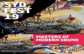 MASTERS OF MODERN SOUND - content.sydneyfestivalcdn.org.au Daybills/SF19... · Kandinsky’s vibrant and colourful landscapes featured in the exhibition Masters of modern art from