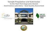 Sample Collection, Preparation and Submission to the Plant Pest ... › plant › PPD › PDF › Submission_guidelines_… · collection, preparation and submission of samples to