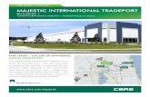 FOR LEASE | ±193,244 MAJESTIC INTERNATIONAL TRADEPORT · The Jacksonville International Tradeport is a Class “A” business park. This 425 acre park is located at the Junction