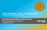 MASTERING EMAIL MARKETING - Active Improve+Email+Marketing+Sliآ  MASTERING EMAIL MARKETING WITH ANDY