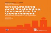 Encouraging and Sustaining Innovation in Government › sites › default › files... · ENCOURAGING AND SUSTAINING INNOVATION IN GOVERNMENT 1 FOREWORD On January 20, 2017, the 45th