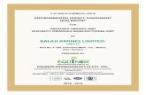 ACKNOWLEDGEMENT - Welcome to Environmentenvironmentclearance.nic.in/writereaddata/EIA/... · ACKNOWLEDGEMENT I am extremely thankful to the management of Balaji Amines Limited (BAL),