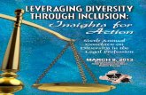 LSB Diversit y A - Louisiana State Bar Association · Sith Annual Conclave on diversity in the Legal Profession Sith Annual Conclave on diversity in the Legal Profession Diversit
