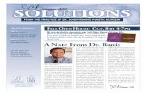 VOLUME 4, ISSUE 5 SOLUTIONS - Dr. Banis Plastic Surgery...BREAST REDUCTION/BREAST UPLIFT: These two very common procedures can now be performed with shorter scars and a more pleasing