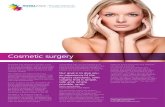 Cosmetic surgery - Royal Free · Breast enlargement – also known as breast augmentation surgery or augmentation mammoplasty – is a surgical procedure to enhance the size and shape
